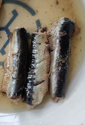 Peixe não perecível de sardinha enlatada personalizada 125g
