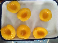 400 g/latas Frutas amarelas conservas Pêssegos Armazenamento à temperatura ambiente