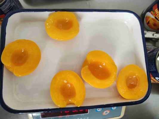 400 g/latas Pêssego Amarelo Em lata Rico em Vitamina C para fatos nutricionais