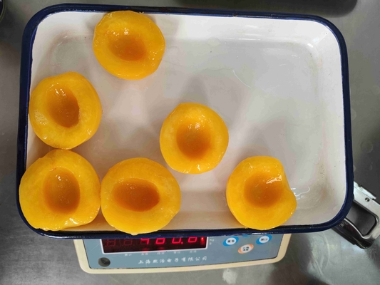 Brix de frutas amarelas enlatadas estáveis em prateleira 14-17% Compradores leves