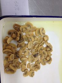 Os cogumelos cortados enlatados enlataram partes dos cogumelos e provêm 2840g