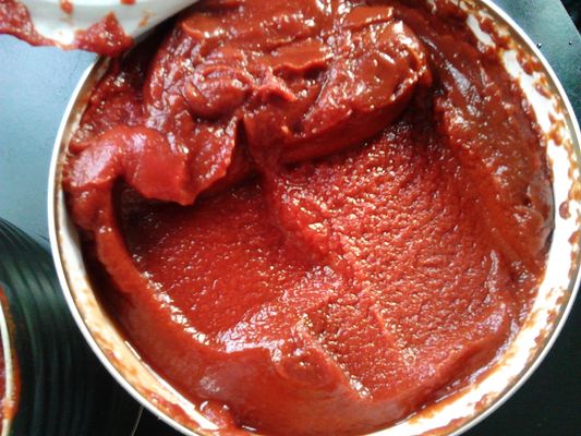 Concentrado de tomate enlatado de alta qualidade com certificação HACCP em latas