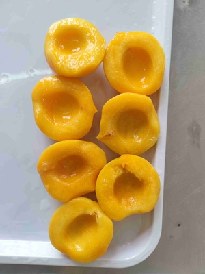 Sugestões de servir Serve refrigerado ou à temperatura ambiente Frutas amarelas enlatadas OEM