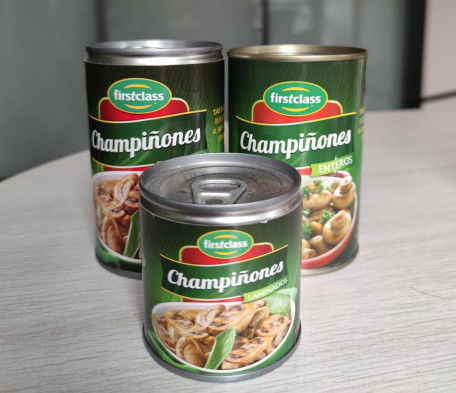 425g esterilizou o cogumelo enlatado preservação do cogumelo de sal