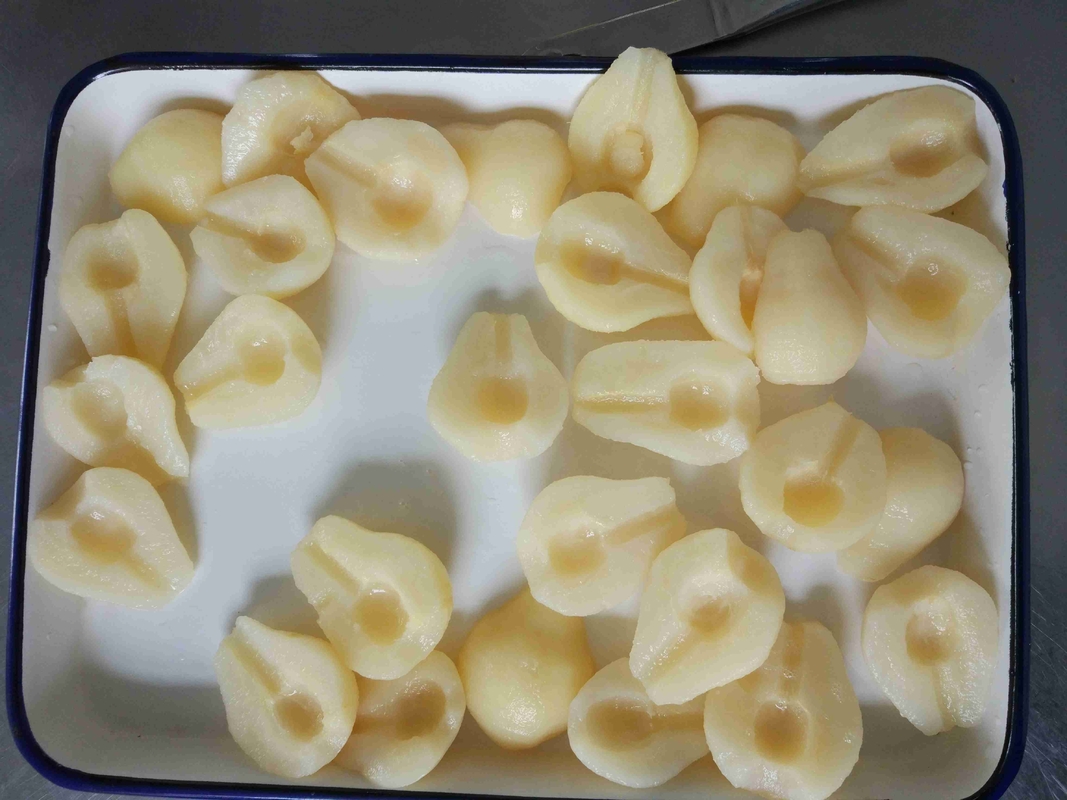 Conservantes de ácido cítrico Metades de pera enlatadas com 100% de pera fresca Tipo de cultivo OGM