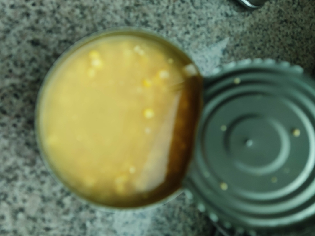 Cereais comestíveis temperados com núcleo inteiro, milho super-doce em lata, fácil de abrir