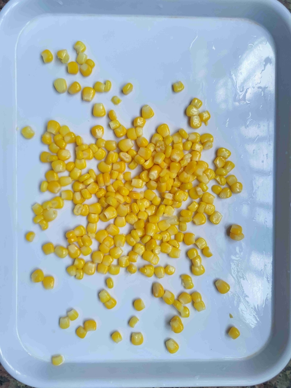Metel Cinza de milho doce em lata com embalagem primária de variedade superdoce