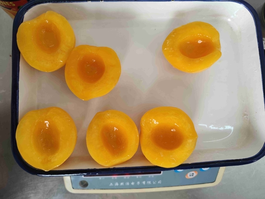 Vida útil amarela enlatada do fruto 400g/Can do pêssego 2 anos