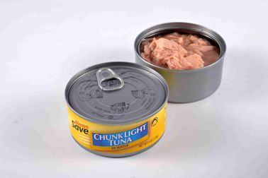 O bonito enlatado Tuna Chunk/Shredded no óleo vegetal China enlatou Tuna Fish