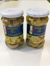 A tampa aberta fácil enlatada 200g do cogumelo do cogumelo de 100% material fresco drenou o peso