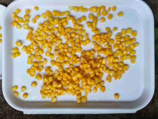 Maçã amarela superdoce enlatada e deliciosa, selecionada manualmente